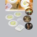 Kablosuz 3 Lü Spot Led Lamba Seti Uzaktan Kumandalı Enerji Tasarruflu Aydınlatma