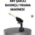 Kablosuz Basınçlı Yıkama Makinesi – 48V Güçlü Motor, 2 Pil ve Köpük Hazneli