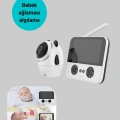 Kablosuz Bebek Monitörü 720P Görüntü ve Geniş Ekran