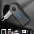 Kablosuz Bluetooth Aux Araç Kiti Siyah Hafıza Kartlı
