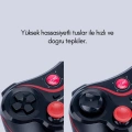 Kablosuz Bluetooth Gamepad PC Android TV Uyumlu Oyun Kumandası