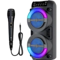 Kablosuz Bluetooth Hoparlör LED Işıklı USB ve TF Kart Destekli