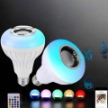 Kablosuz Bluetooth Hoparlör Led Lamba