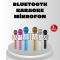 Kablosuz Bluetooth Karaoke Mikrofon  Yankı Efektli