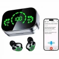 Kablosuz Bluetooth Kulaklık Çift Telefon Destekli Powerbankli Dijital Göstergeli