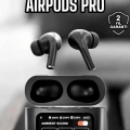 Kablosuz Bluetooth Kulaklık Ekranlı Uzun Şarj Süreli ANC Destekli