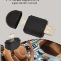 Kablosuz CarPlay Adaptörü – USB-A & Type-C Uyumlu Hızlı Bağlantı Cihazı
