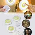 Kablosuz Gün Işığı 3’lü LED Spot Lamba Kumandalı