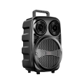 Kablosuz Karaoke Hoparlör Mikrofonlu RGB Işıklı Bluetooth Speaker USB TF Kart Destekli