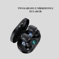 Kablosuz Kulak İçi Bluetooth Kulaklık Stereo Dokunmatik Kontrollü Kulaklık