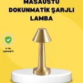 Kablosuz LED Masa Lambası 1800mAh 3 Renk Aydınlatma Dokunmatik