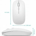 Kablosuz Mouse Fare Şarjlı Bluetooth Wireless Çift Modlu Sessiz