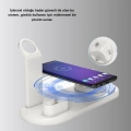 Kablosuz Şarj İstasyonu 4’ü 1 Arada iPhone Watch ve AirPods Uyumlu