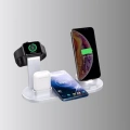 Kablosuz Şarj İstasyonu 4’ü 1 Arada iPhone Watch ve AirPods Uyumlu
