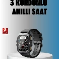 Kablosuz Şarjlı Akıllı Saat Ultra İnce Tasarım