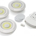 Kablosuz Uzaktan Kumandalı 3lü Led Lamba Seti