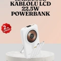 Kablosuz ve Kablolu Şarj Destekli Taşınabilir Powerbank