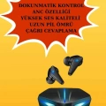 Kadınlar İçin Dokunmatik Ekran Akıllı Saat ve Gamer Kablosuz Bluetooth Kulaklık ANC Özelliği