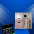 Kadınlara Özel Bileklik Hediyeli Akıllı Saat ve Dijital Göstergeli ANC Özellikli Bluetooth Kulaklık