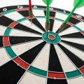 Kaliteli Ahşap 15 İnç Dart Tahtası Kolay Montajlı 4 Ok