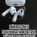 Kaliteli Ucuz İOS ve Android Uyumlu TWS Bluetooth Kulaklık ANC Özelliği