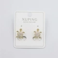 Kaplumbağa Küpe - Altın
