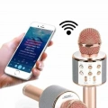 Karaoke Mikrofon Dahili Hoparlörlü Sd-usb-aux Girişli Bluetooth Hoparlör