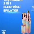 Kaş ve Yüz Epilation Aleti – Kolay Kullanımlı, Portatif Shaver USB Şarjlı