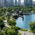 Katlanabilir Çift Kameralı Drone ile Havadan Fotoğraf ve Video Çekimi