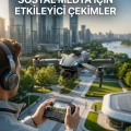 Katlanabilir Profesyonel Görünümlü Kamera Drone