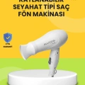Katlanır Gövdeli Saç Kurutma Makinesi Ev ve Valiz Kullanımı