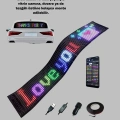 Kayan Yazı Destekli RGB LED Reklam Paneli USB ile Kolay Kurulumlu