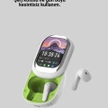 Kayar Kapaklı Şarj Kutusu Ve Dokunmatik Ekranlı Bluetooth Stereo Kulaklık