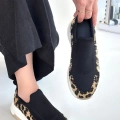 HERŞEYTREND Kendy Leopar Süet Spor Ayakkabı