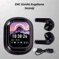 Kişiselleştirilebilir LED Ekranlı Bluetooth Kulaklık – Oyun & Müzik Modlu