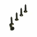 Klips, Menteşe, Ayak, Ağaç, Sunta Vidası 2,2x13 Mm - Siyah 100 Adet