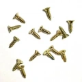 Klips, Menteşe, Ayak, Ağaç, Sunta Vidası 2,2x7,5mm - Sarı 100 Adet