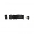 Km-87 Polis Tipi Zoomlu Şarjlı Metal Dağ Kamp Cep Feneri Cree Led 2300 Lumens