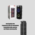 Kompakt Tasarım, Yüksek Ses Performansı – Çoklu Giriş Seçenekli Kablosuz Hoparlör (Bluetooth, USB, SD Kart, AUX)