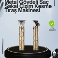 Kompakt Tasarımlı, Uzun Pil Ömürlü Saç Sakal Kesme Makinesi
