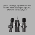 Küçük Boyutlu Mikrofon - 8 Saat Kullanım