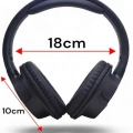Kulak Üstü Bluetooth Kulaklık Ayarlanabiilir Uzun Pil Ömrü Kablosuz 5.0 Bluetooth