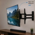 LCD LED TV Duvar Aparatı Çift Kollu Hareketli Askı Sistemi