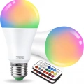 Led Ampul Enerji Dostu RGB Işıklı 100W Led Işık