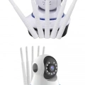 LED Aydınlatmalı 5 Antenli Motorlu 1080P Wifi Kamera Sensörlü