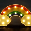 Led Işıklı Gökkuşağı Gece Lambası