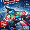 Led Işıklı Oyuncak Drone Fighter Jet Tasarımlı Uzaktan Kumandalı Uçak