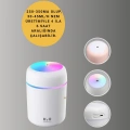 LED Işıklı Sessiz Masaüstü Nemlendirici – 3 Buhar Modu