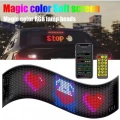 Led Panel Cama Yapışan Telefon Kontrollü Led Ekran Panel 16*64 Led Sayısı