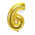HERŞEYTREND Altın Sarısı Folyo Rakam Balon